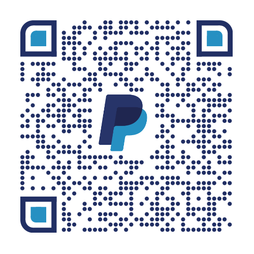PayPal contribution QR code